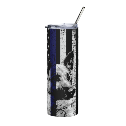 German Shepard Police 20oz Tumbler