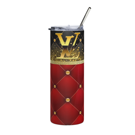 LV Red and Black 20oz Tumbler