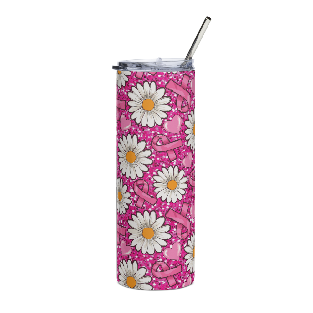 Ribbons and Flowers 20oz Tumbler