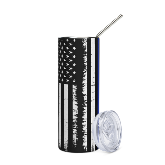 Thin Blue Line Flag 20oz Tumbler