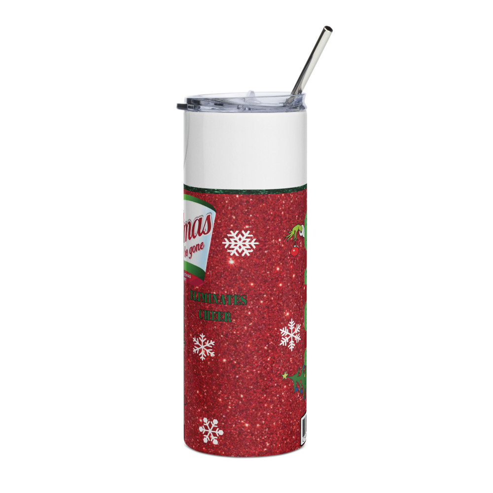 Christmas Be Gone Spray 20oz Tumbler Cup