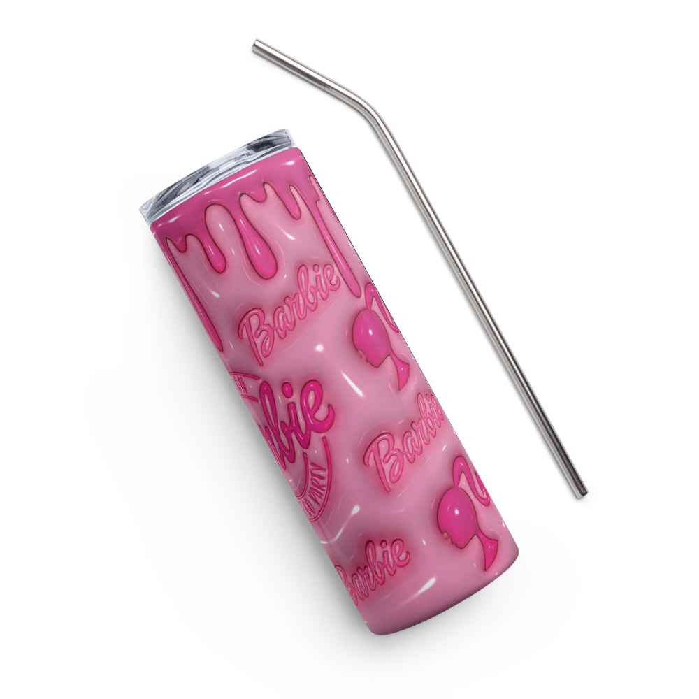 Barbie Puffy 20oz Tumbler Cup