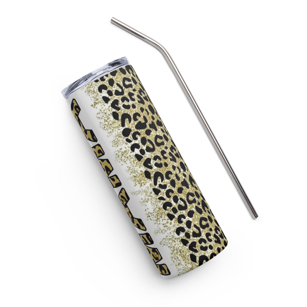 Cheetah Print MAMA 20oz Tumbler Cup