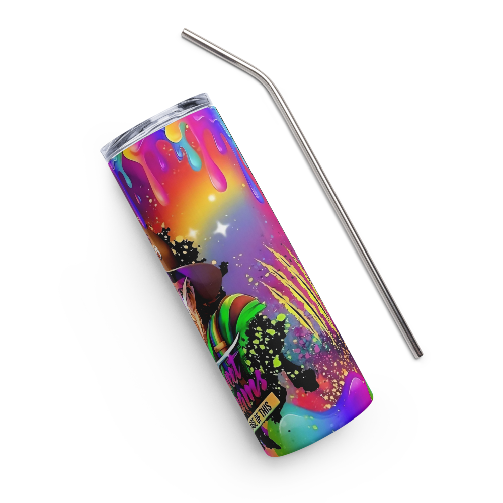 Rainbow Retro Freddy 20oz Tumbler