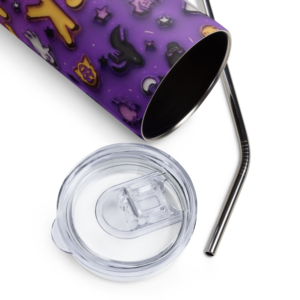 Trick Or Treat Puffy Halloween 20oz Tumbler