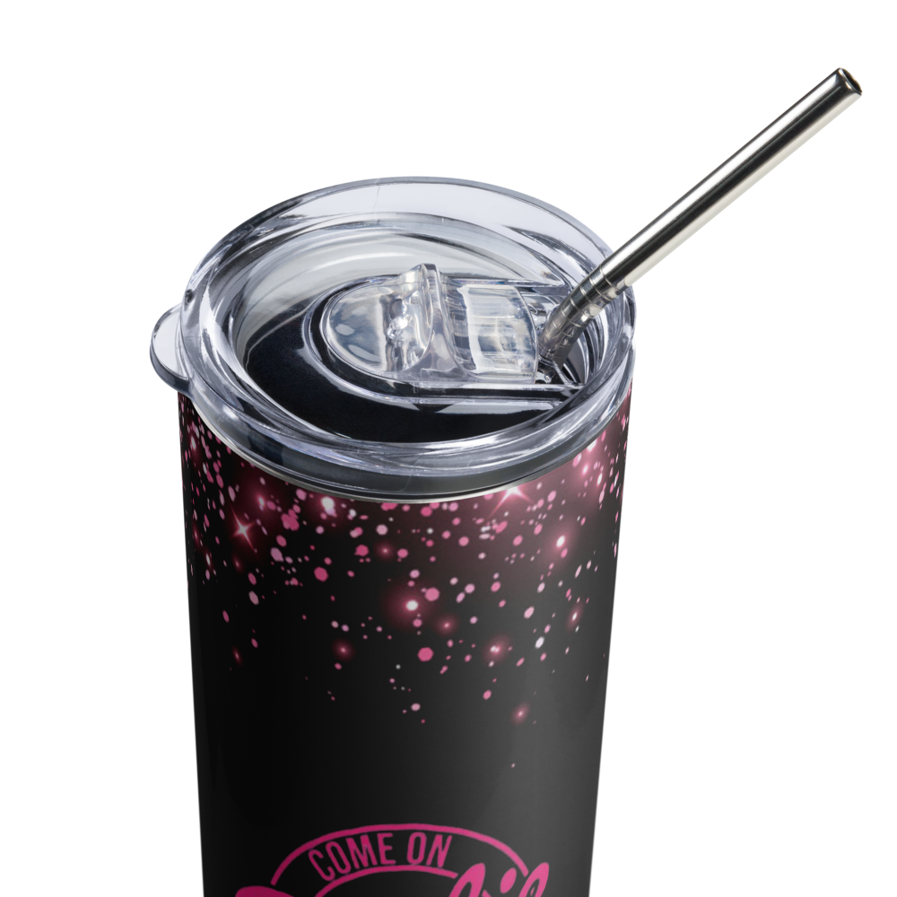 Let's Go Party Barbie 20oz Tumbler Cup