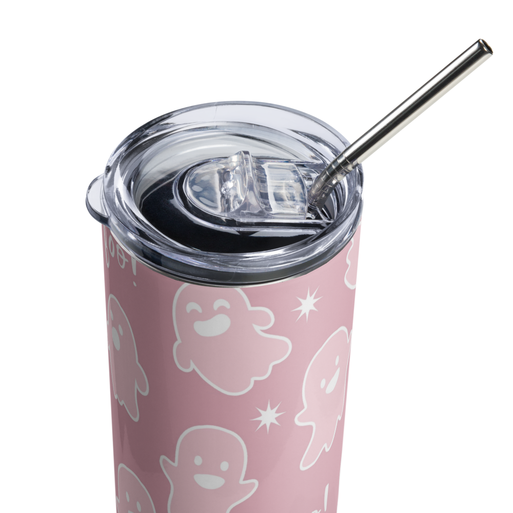 Pink Boo 20oz Tumbler Cup