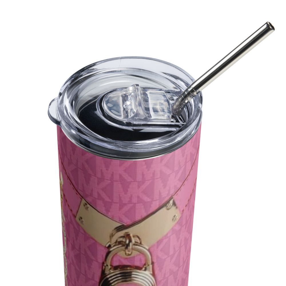 Pink MK 20oz Tumbler Cup