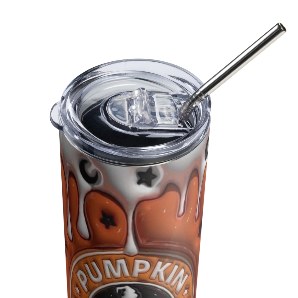 Pumpkin Spice Puffy 20oz Tumbler Cup