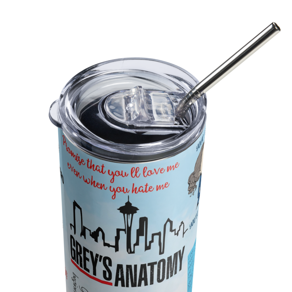 Greys Anatomy 20oz Tumbler