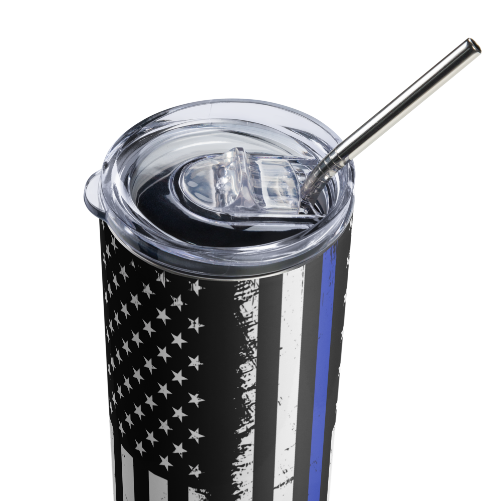 Thin Blue Line Flag 20oz Tumbler