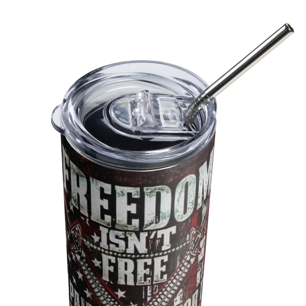 Freedom isn't Free Veteran 20oz Tumbler