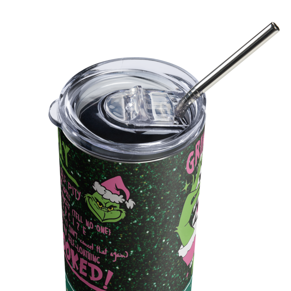 Grinch Schedule 20oz Tumbler