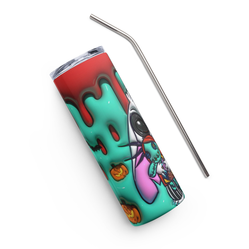 SkellyStitch Puffy 20oz Tumbler Cup