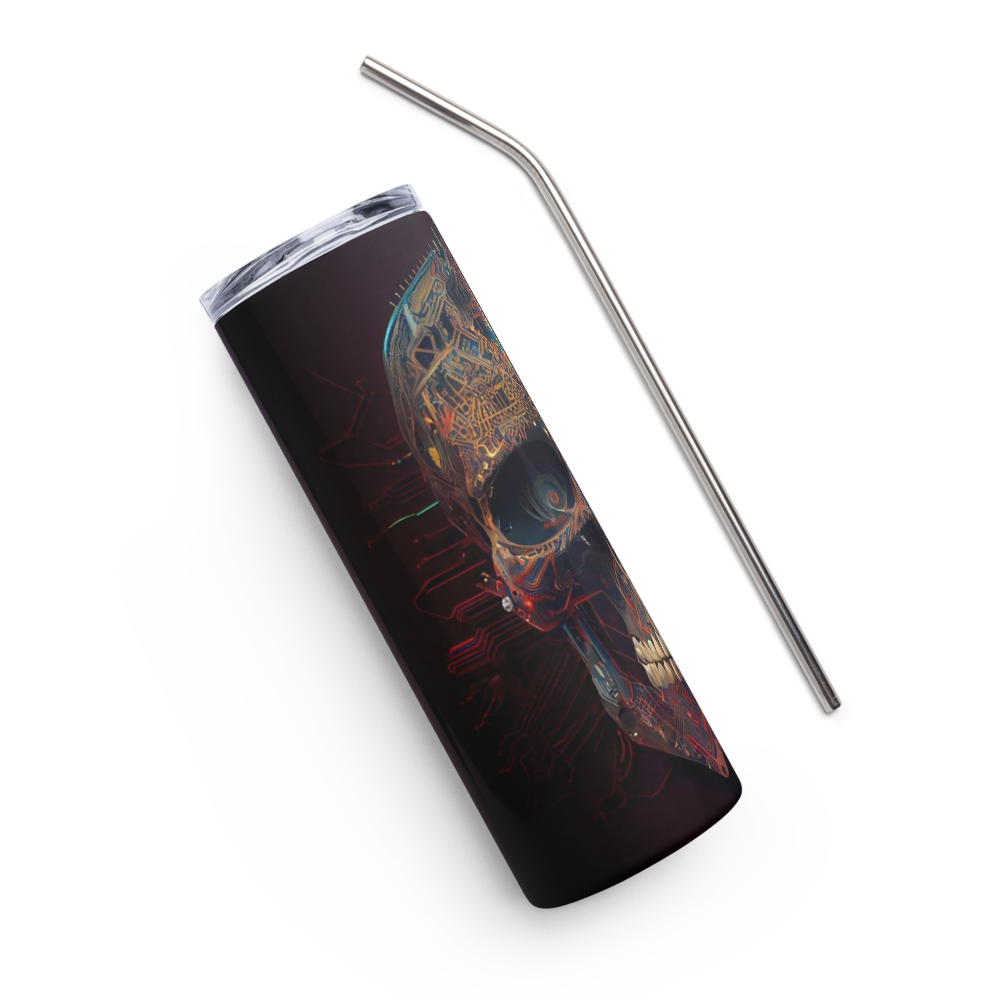 Robo Skull 20oz Tumbler