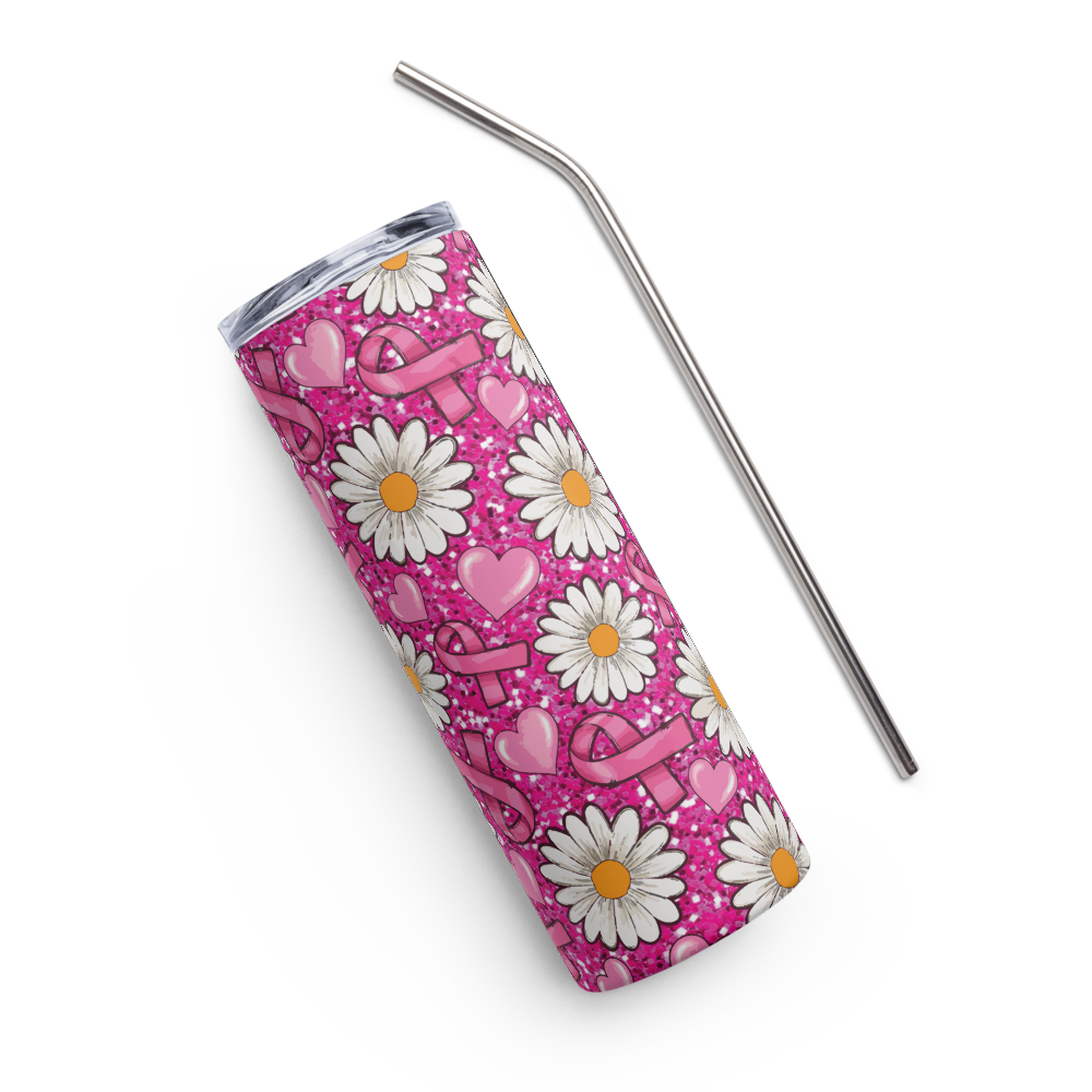 Ribbons and Flowers 20oz Tumbler