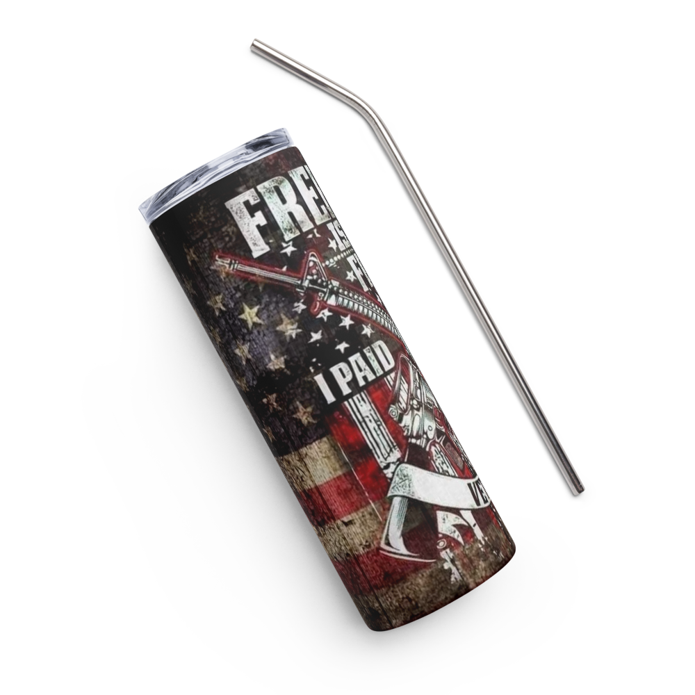 Freedom isn't Free Veteran 20oz Tumbler