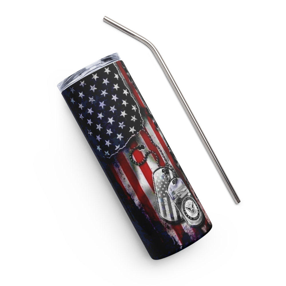 U.S Navy Flag 20oz Tumbler